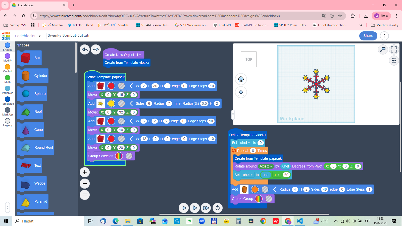 Kód klíčenky v Codeblocks